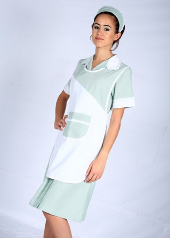 Dress green with apron